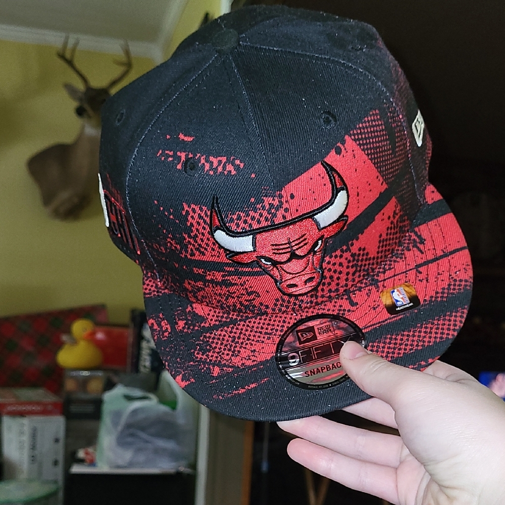 bulls snapback hats